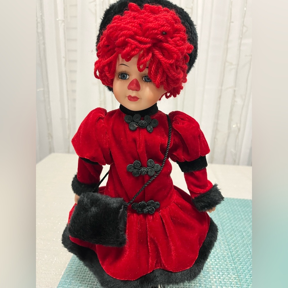 Seymour Mann Vintage Porcelain Raggedy Ann
